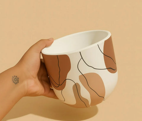 Abstract Ceramic Pot