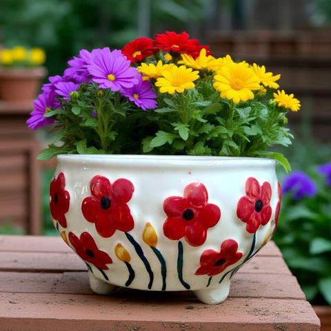 Basic Style Ceramic Pot