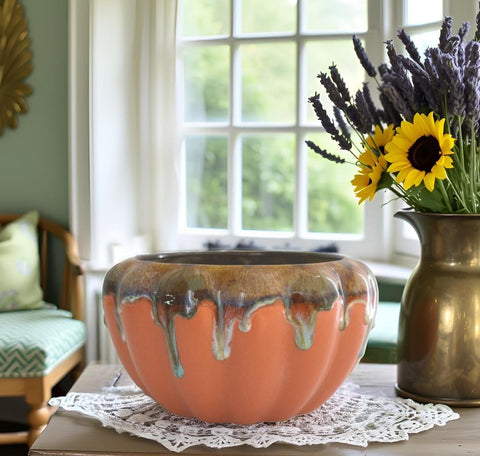 Pumpkin Ceramic Pot