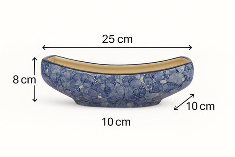 Boat Shaped Ceramic Pot