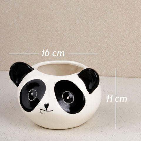 Panda Ceramic Pot