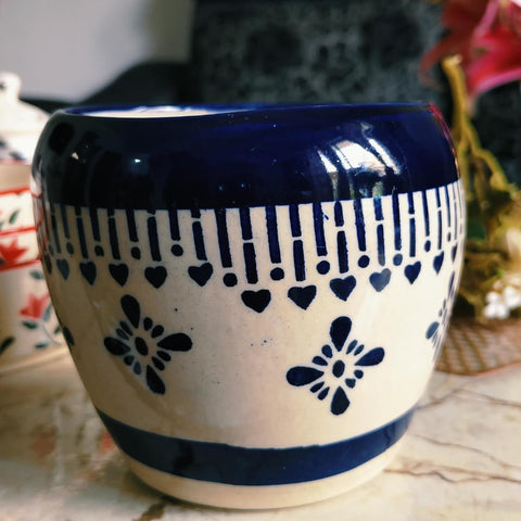 Gamla Flower Ceramic Pot