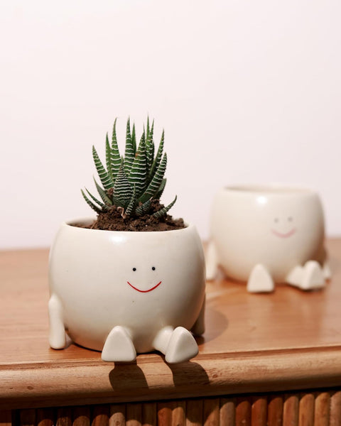 Mini Mannequin Ceramic Pot