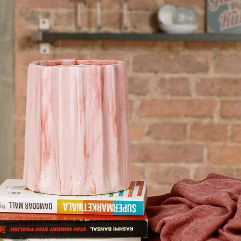 Pink Frontier Ceramic Pot