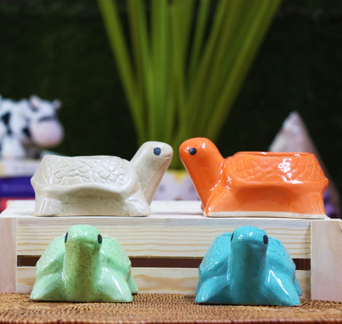 Turtle Ceramic Pot
