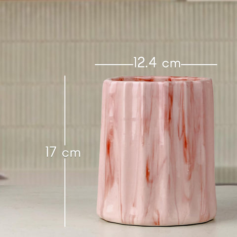 Pink Frontier Ceramic Pot