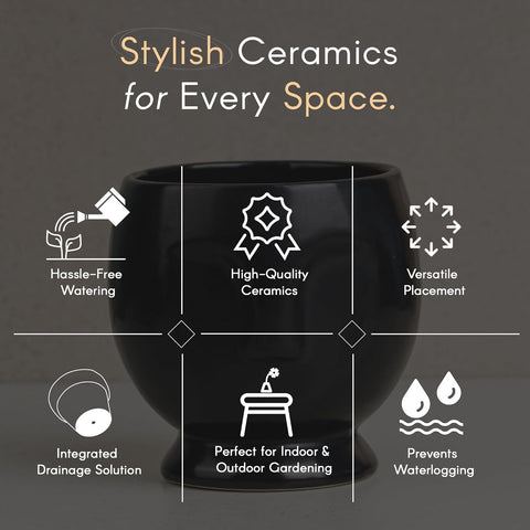 Face Ceramic Pot