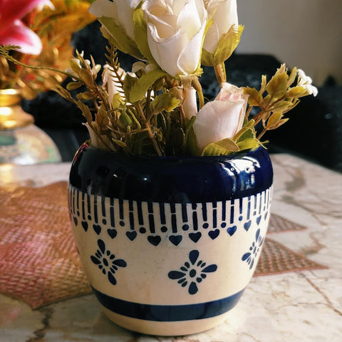 Gamla Flower Ceramic Pot