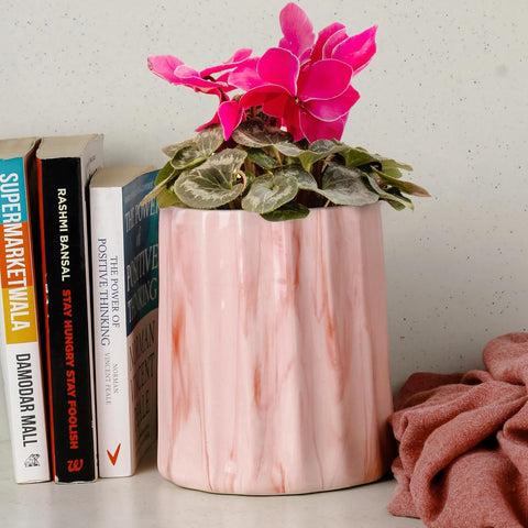 Pink Frontier Ceramic Pot