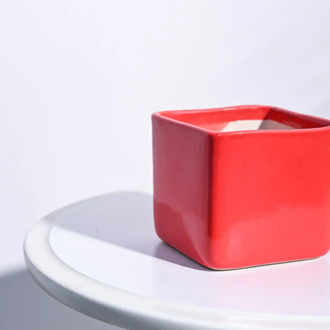 Square Ceramic Pot