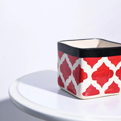 Square Ceramic Pot