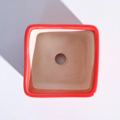 Square Ceramic Pot