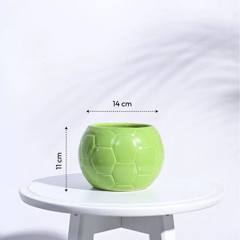 Football Ceramic Pot