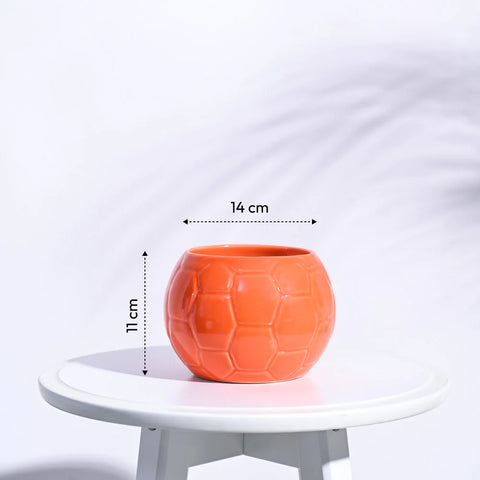 Football Ceramic Pot