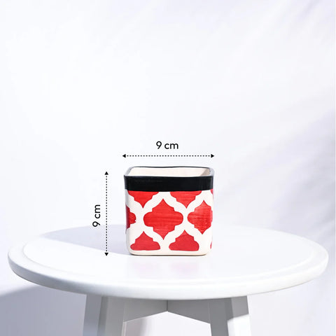 Square Ceramic Pot