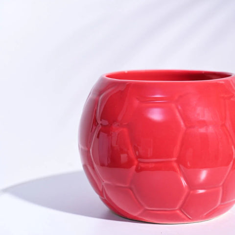 Football Ceramic Pot