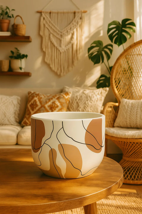 Abstract Ceramic Pot