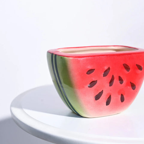 Watermelon Ceramic Planter